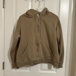 Zip up hoodie